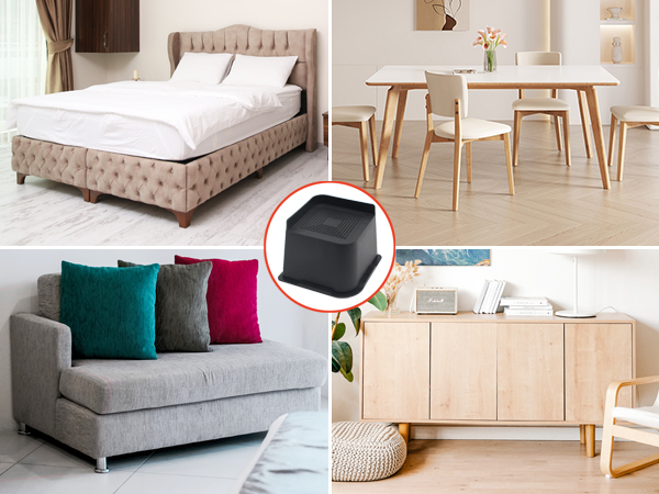 Bed furniture risers