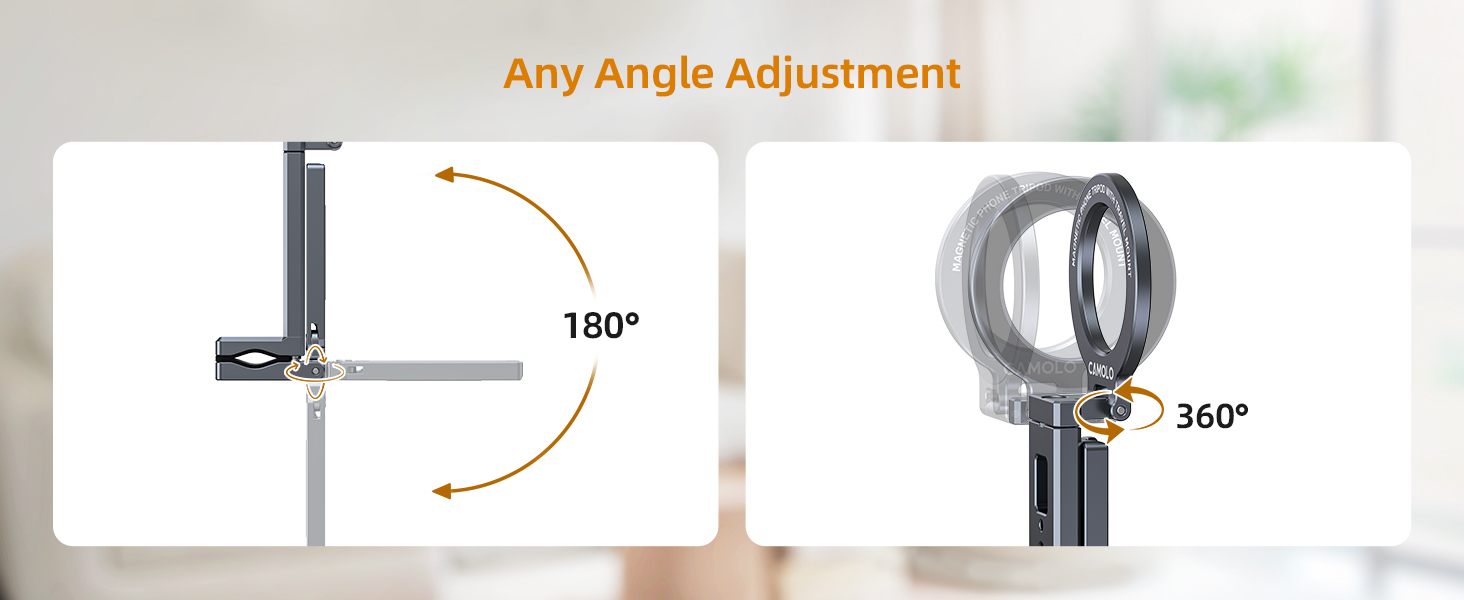 Magnetic Tripod for iPhone