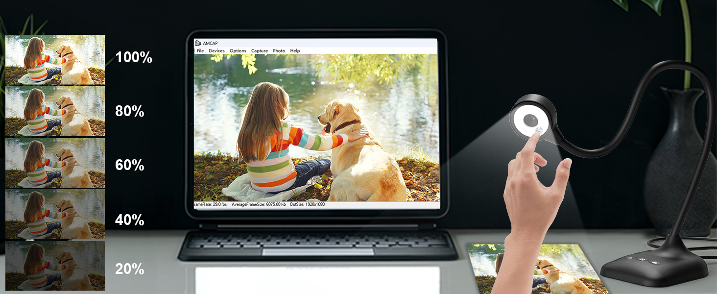 5MP document camera for teaching teachers classroom USB Camera for Teacher art gift webcam school