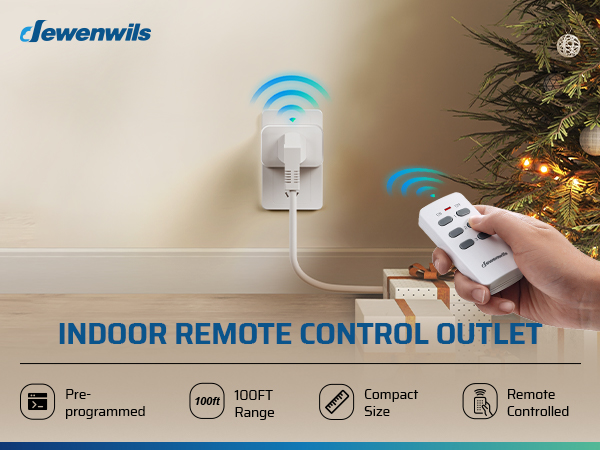 indoor remote control outlet