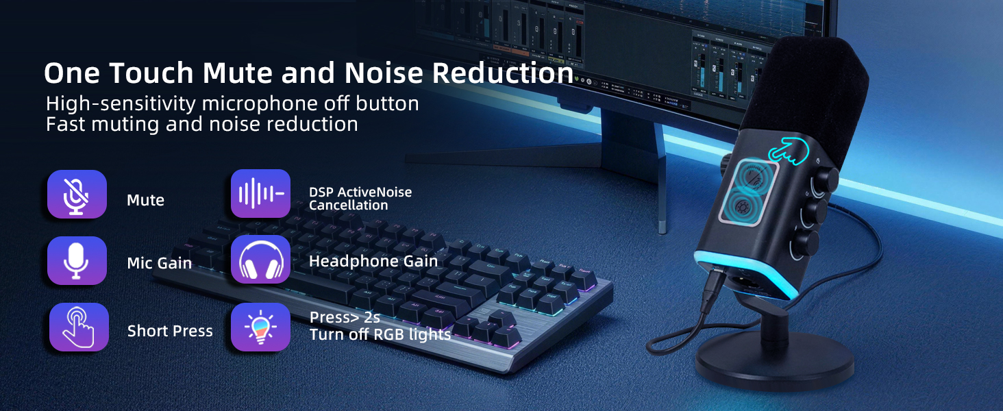 Gaming XLR/USB Microphone
