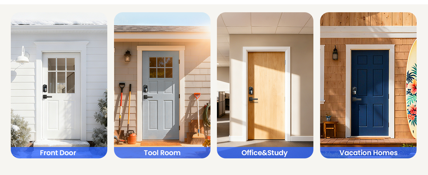 door lock for front door