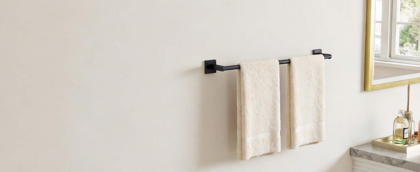 black bathroom accessories