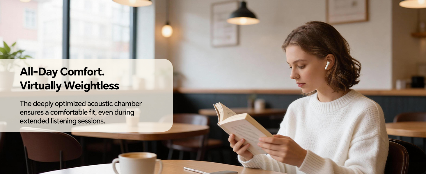 All-Day Comfort. Virtually Weightless.