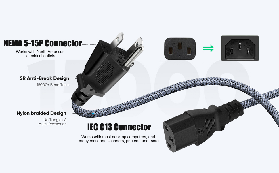 monitor power cord