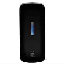 EnBath automatic soap dispenser with clear level window for easy monitoring and refills