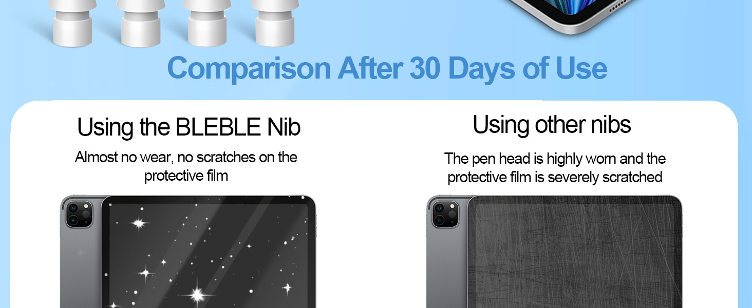 BLEBLE replacement tips for apple pencil 