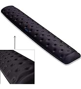 BRILA Keyboard Wrist Rest Support Cushion Pad for Computer, Laptop, Office Work, PC Gaming - Memo...