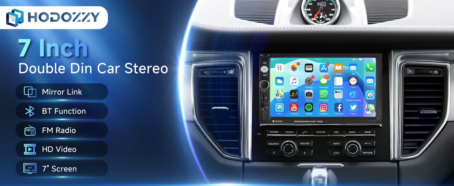 double din car stereo