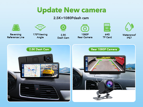 carplay with backup camera