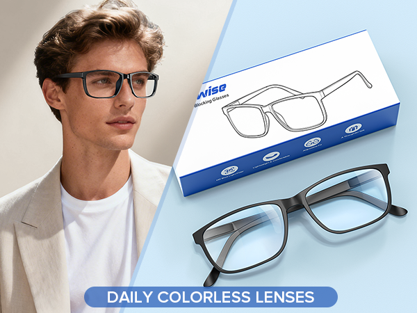 Blue light blocking glasses