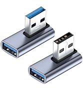 UCEC 90 Degree USB 3.2 Adapter, USB 90 Degree Adapter USB Angle Adapter, Left and Right Angle USB...