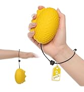 Fanwer Finger Ball (2PCS) with The Adjustable Wrist Strap, Stress Balls Squeeze Ball Hand Exercis...