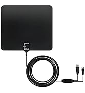 Chaowei Leaf TV Antenna-Amplified Indoor Digital HDTV Antenna with Built-in Signal Booster and 16...