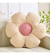 XIAIJIA Flower Pillow Flower Shaped Pillow Cushion Decorative Daisy Pillow for Bed Cute Throw Pil...