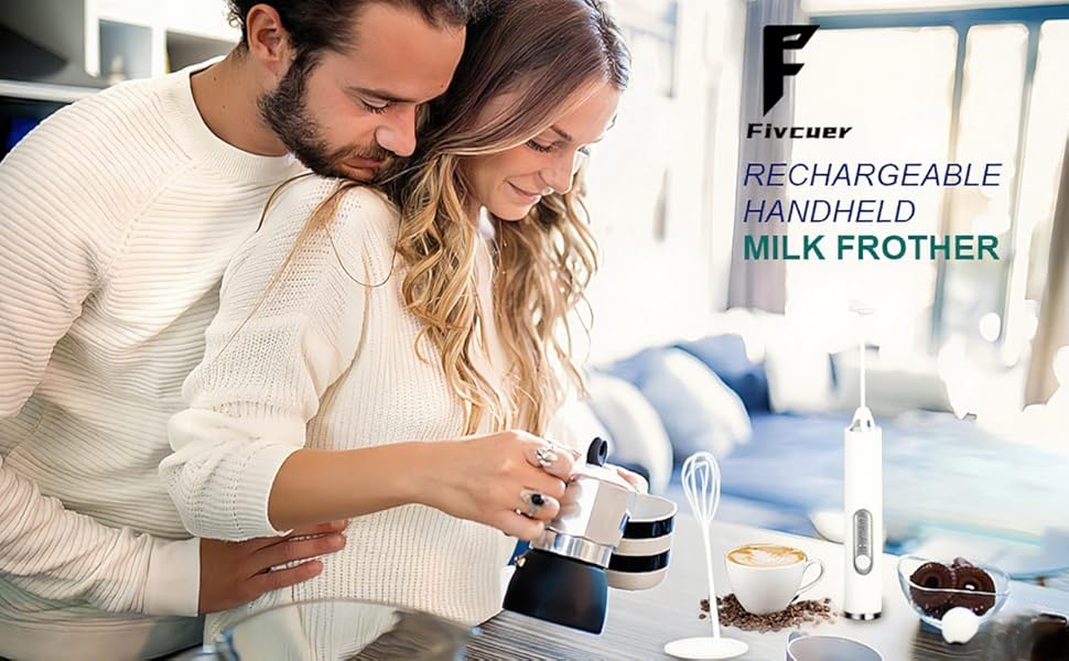 Milk Frother Rechargeable