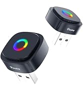 Wireless CarPlay Adapter for Apple iPhone &amp; Android, 2-in-1 Adapter Convert Wired to Wireless Dongle