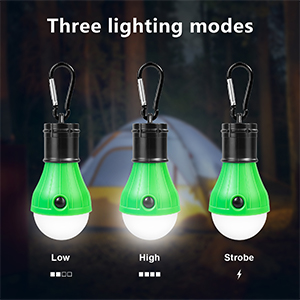 tent lights for camping hanging