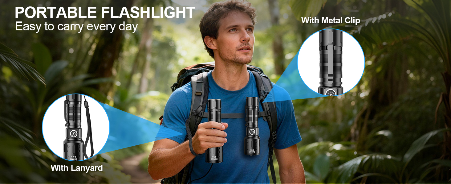 Portable Handheld Flashlight