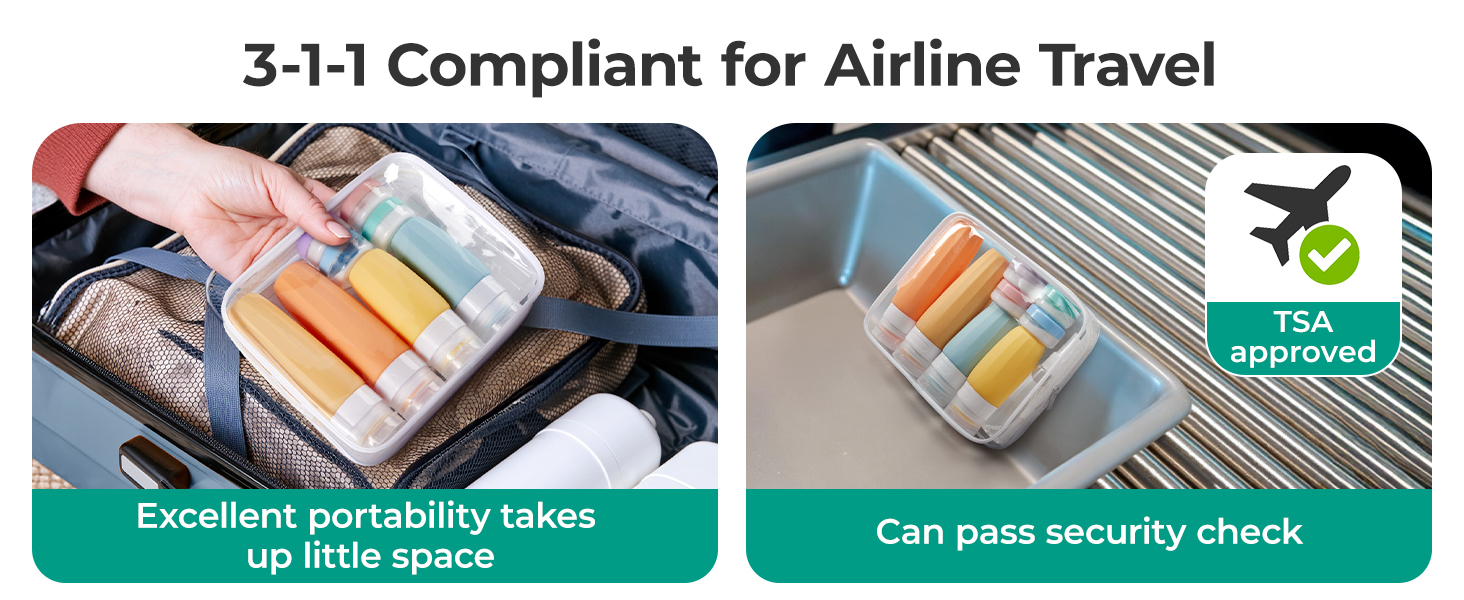 travel bottles