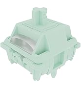 DRAOZA GATERON Coral Keyboard Switches,Full POM Pre-lubed 43gf Linear RGB LED 5 Pin 22mm Dual-Sta...