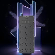 Extension cord power strip surge protector 6 outlets ,8 outlets with USB ports