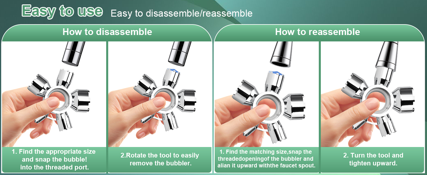 10-in-1 Faucet Aerator Tool