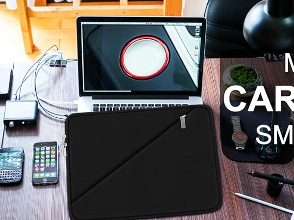 Laptop Sleeve Case 15.6 inch, Travel