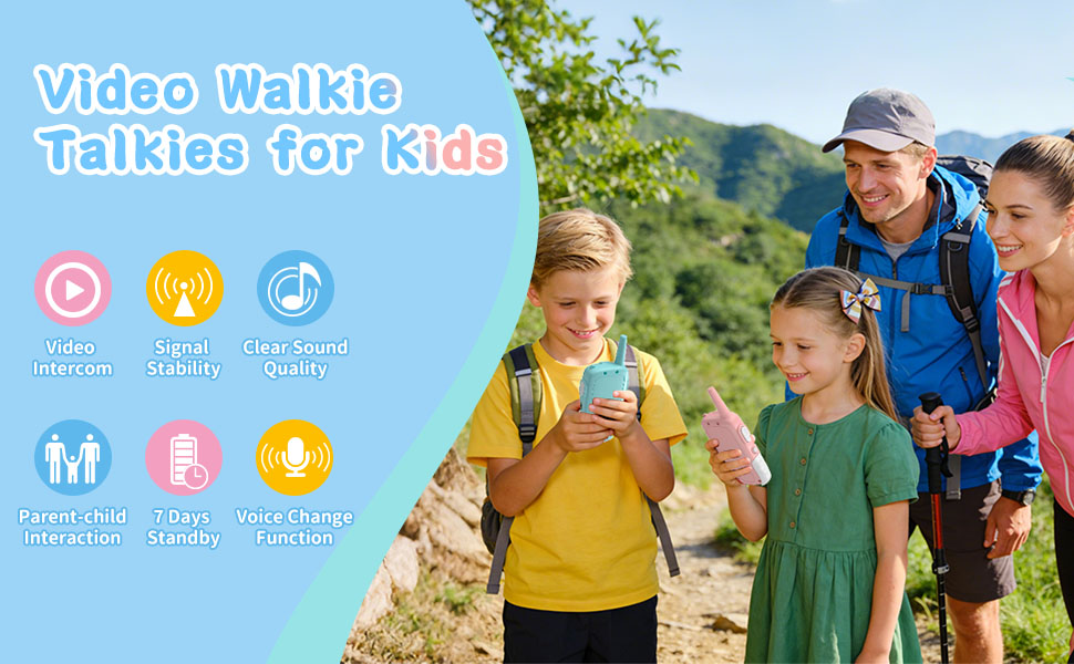 Video Walkie Talkies for Kids