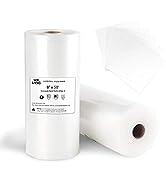 Wevac Vacuum Sealer Bags 8x50 Rolls 2 pack for Food Saver, Seal a Meal, Weston. Commercial Grade,...