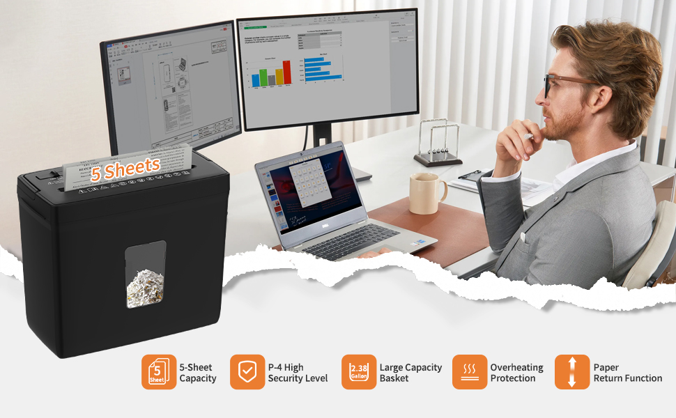 Paper shredder for home