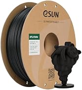 eSUN Matte PLA Filament 1.75mm Deep Black, 3D Printing PLA Filament 1.75mm Dimensional Accuracy +...