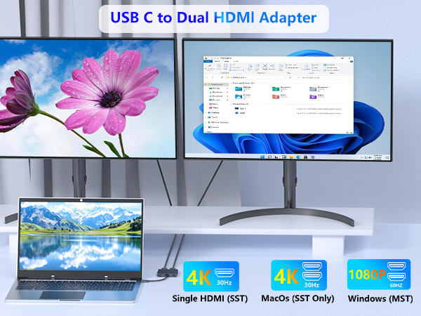 dual monitor adapter 