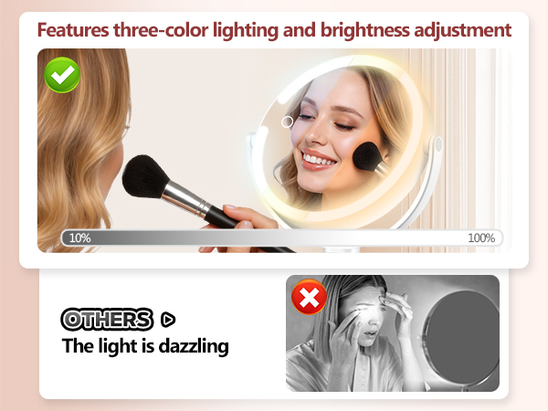 makeup mirror with lights