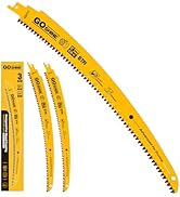 Wood Pruning Reciprocating Saw Blades,12 Inch Japanese Teeth Pruning Blades for Reciprocating Saw...