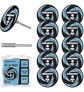KEENTECH 1-1/2" Cut Off Wheels 11 Pack, 1.5" x 1/8" Fiberglass Reinforced Cutting Discs with 1 Ma...