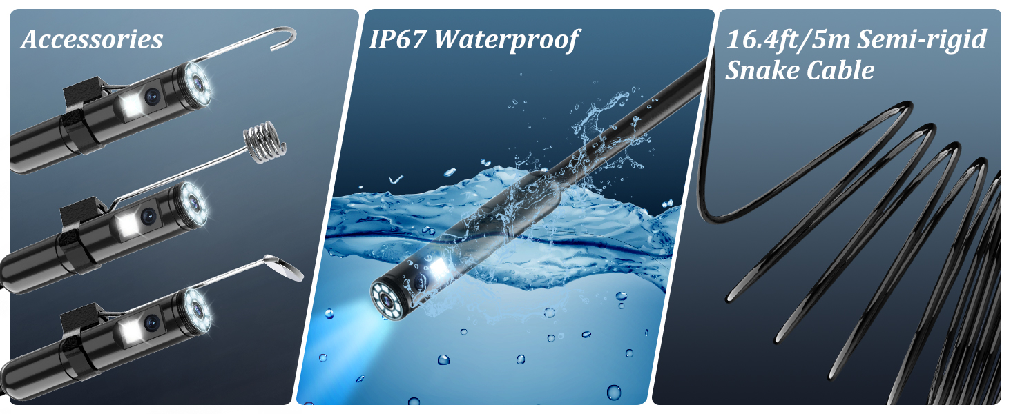 features of inspection camera
