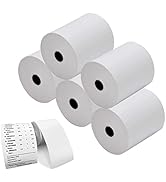 Muotich 3 1/8 x119 Thermal Paper Rolls POS Cash Register Thermal Receipt Printer Paper, Pack of 10