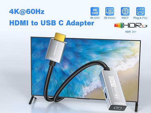 HDMI to USB C Adapter