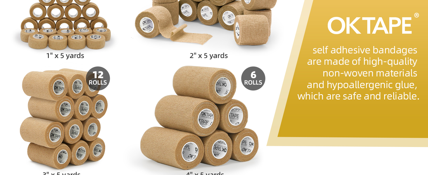 self adherent bandage