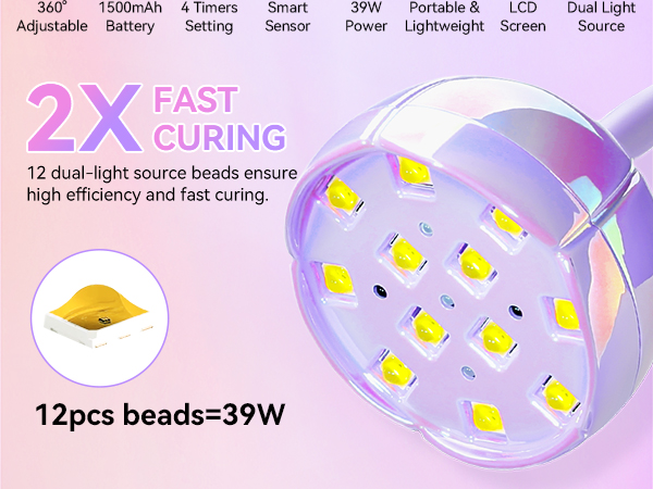 uv nail lamp flash cure lamp uv nail light 
