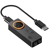 Fosi Audio DS3 USB-C DAC Amp Dongle, Portable Headphone Amplifier with Gaming 7.1 Spatial Audio, ...