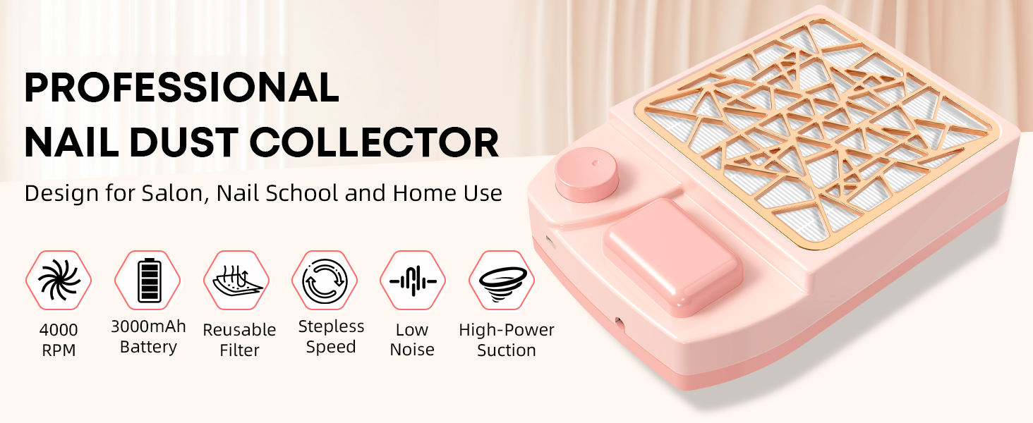 PROFESSIONAL NAIL DUST COLLECTOR