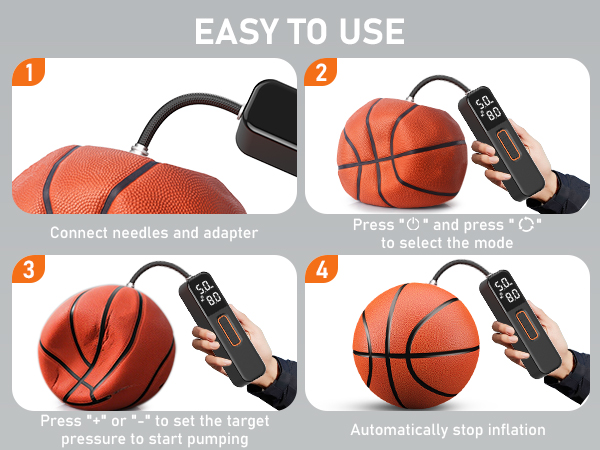 ball air pump easy to use