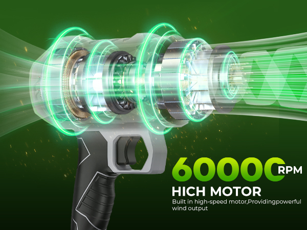 high motor leaf blower