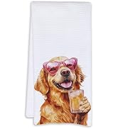 Cabana Bro Golden Retriever Gifts Kitchen Towels, Golden Retriever Gifts for Women Men Decorative...