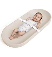 COMOMY Baby Changing Pad for Dresser - Wipeable Changing Pad with Restraining Belt, Waterproof, S...