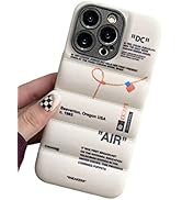 IAIYOXI Puffer Case with Sports Shoes Brand Design for iPhone 16 Pro Max,Sneakers Ins White or Bl...