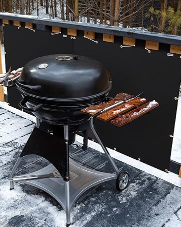Heat Shield behind Grill