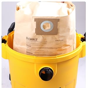 Full dust bag